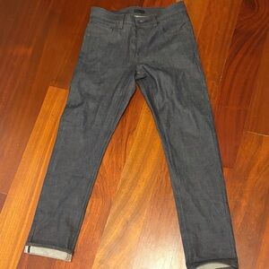 Men's Dark Blue Japanese denim Jeans